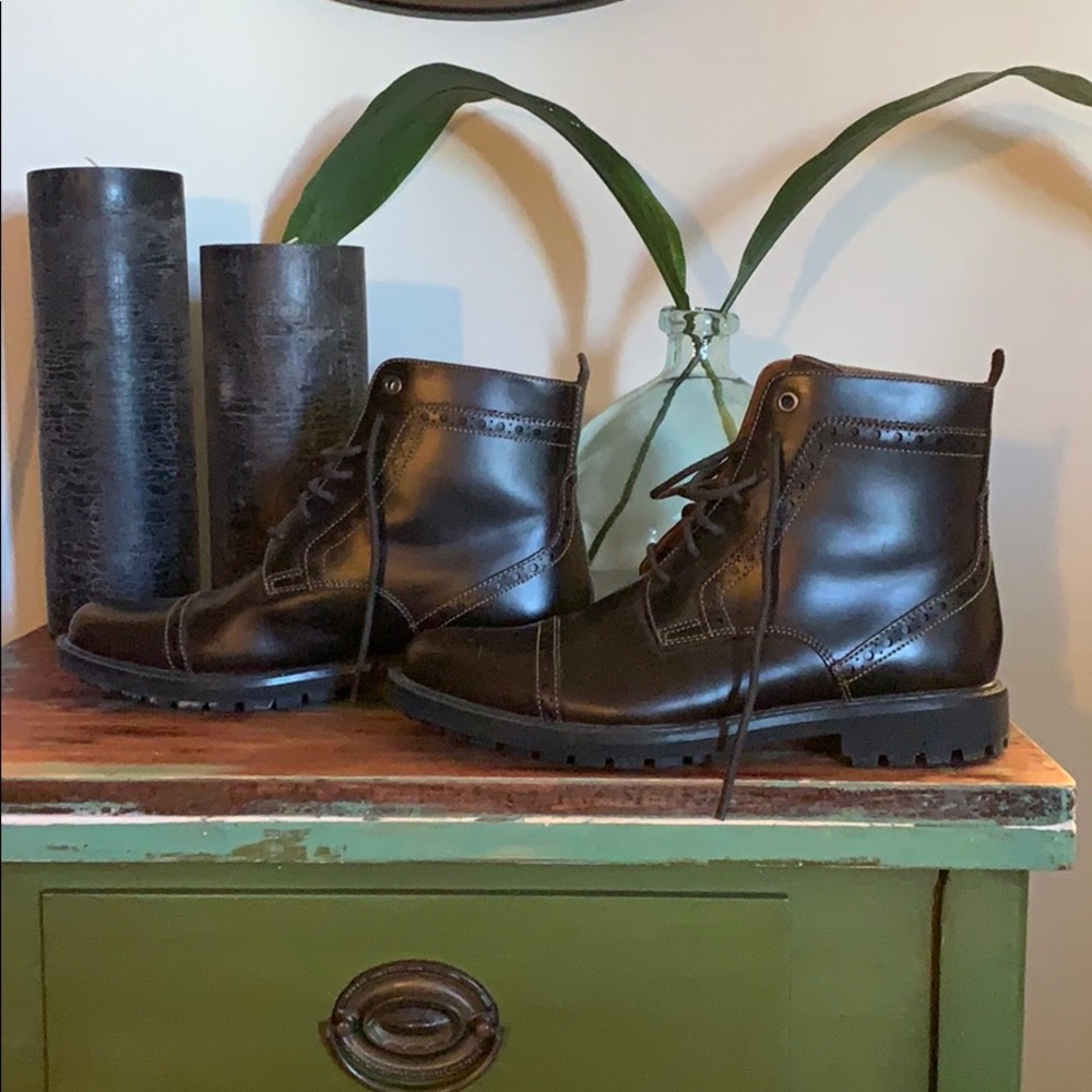 Clarks Real Leather Boots